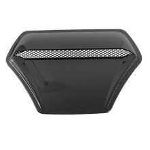 Car Engine Hood Vent Cover Air Flow Intake Decor for 2016-2021 Carbon Fiber Outlet Cover Decoration