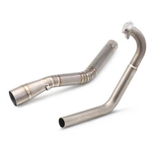 Sistema di Scarico Anteriore In Lega di Titanio per Motocicletta per YZF-R15 V1 V2 2008-2017 Tubo di Scarico Marmitta