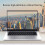 Película protetora magnética anti-espionagem para laptops Apple, compatível com MacBook Air/Pro. 5