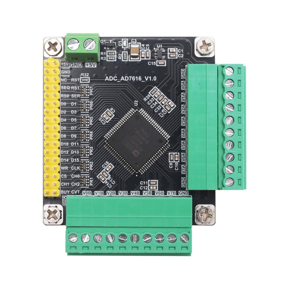 Ad7616 Module 16 Channel 16 Bit High-Speed Adc Synchronous Data Acquisition Module 1Msps Sampling Rate Fpga 6031598360232