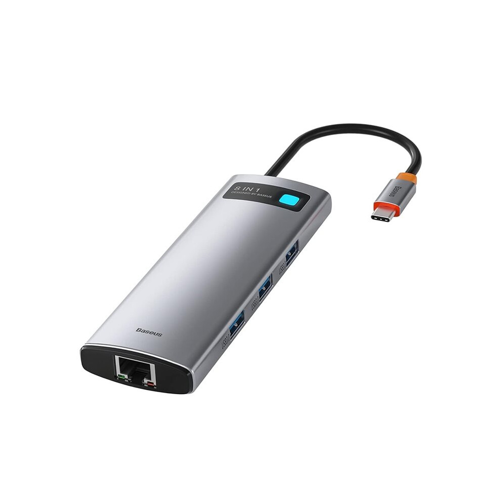 Baseus 8-In-1 Usb C Hub Type-C Expansion Dock With Multi-Port Usb Extension Plug Suitable For Desktop Computers And Laptops 6031035717063