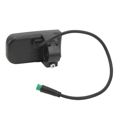 Electric Bike Power Display Meter Waterproof 5 Pin Interface ABS Housing LED Display Panel Compatible with Cycling 1