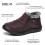 Botas impermeáveis, botas curtas de inverno BJ compatíveis com mulheres, botas de neve impermeáveis. 3