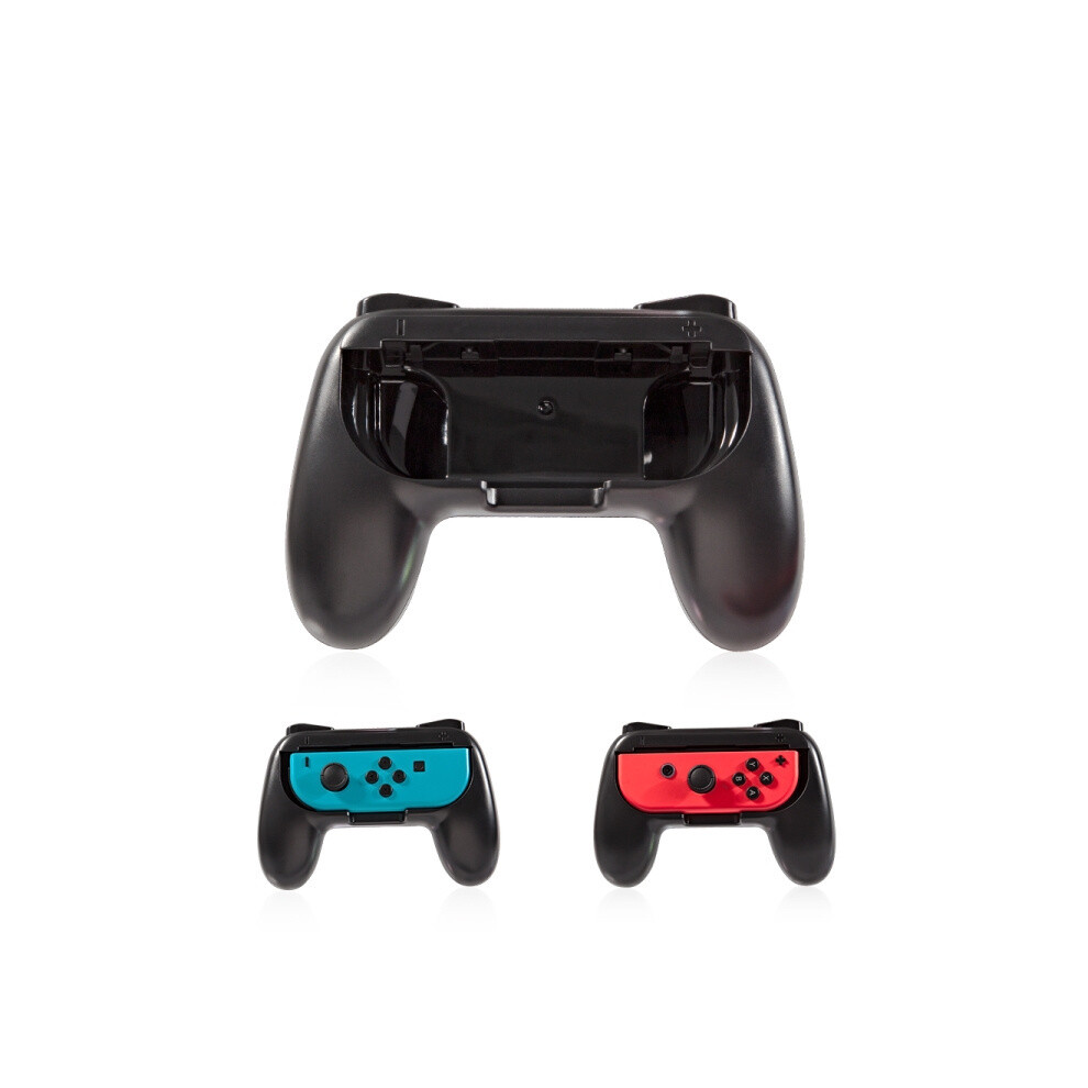 Dobe Tns-851 Controller Grips Compatible Nintendo Switch Joy-Con (Black) Black 6083684917127