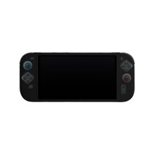 compatible Nintendo Switch 2 Game Console Silicone One-piece Protective Case(Black)