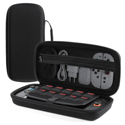 compatible Nintendo Switch 2 DUX DUCIS Game Console EVA Portable Storage Bag(Black)