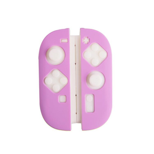 Silicone split protective case compatible Nintendo Switch 2 handheld game console (purple)