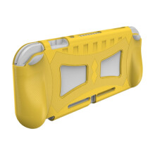 TPU soft protective case compatible Nintendo Switch Lite (color: yellow)