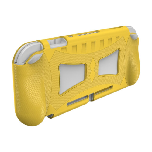 TPU soft protective case compatible Nintendo Switch Lite (color: yellow)