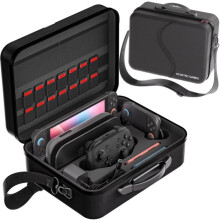 Multi-functional storage bag/handbag/crossbody bag compatible Nintendo Switch 2 STARTRC GAMES (Black)