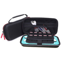 Game Console Case Storage Bag compatible Nintendo Switch Lite(Black)