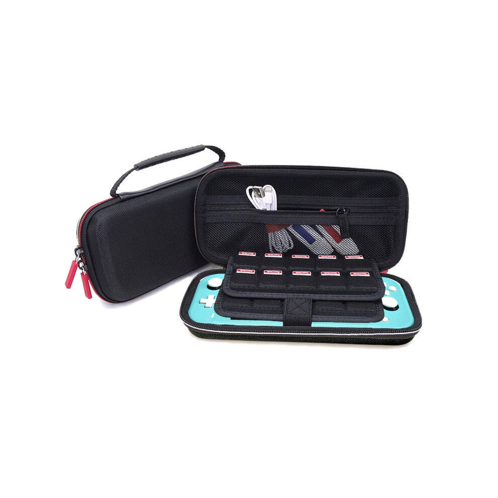 Game Console Case Storage Bag Compatible Nintendo Switch Lite(Black) Black 6083684918995