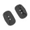 2pcs compatible Nintendo Switch 2 Handle Bracket Mini Portable Mouse Base(Black) 1