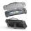 Full-coverage protective case compatible Switch 2 console, including TPU lower shell and ABS upper cover, with stand and handle (transparent black). 1