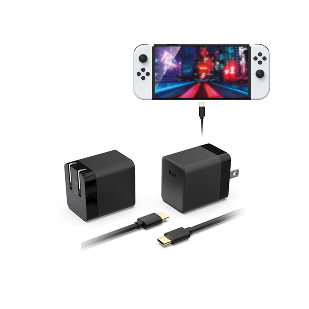 Dobe 45W Gan Fast Charger Compatible Nintendo Switch 2/Switch Oled/Switch/Switch Lite Usb-C Charger 6083684920097