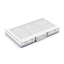 compatible Nintendo Switch / Switch Oled 12-in-1 Game Card Box Protective Case(White)