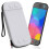 compatible Nintendo Switch 2 Portable Game Console Storage Case Nylon Protective Carrying Bag(White) 1