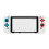 compatible Nintendo Switch Game Console Solid Color Silicone Full Protective Case(White) 1