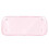 Transparent TPU protective case (translucent pink) compatible Nintendo Switch 2 game console. 1
