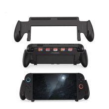compatible Nintendo Switch 2 DOBE All-in-One Ergonomic Grip Case with Built-in Game Card Storage
