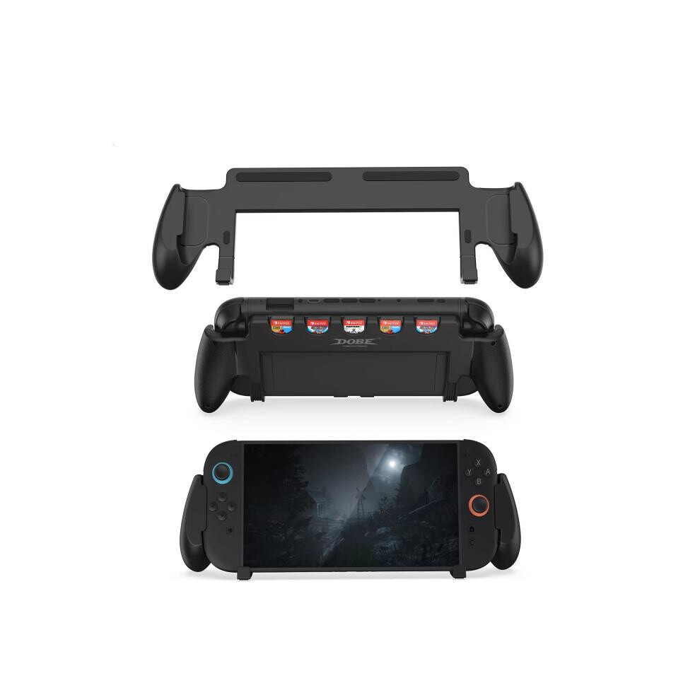 Compatible Nintendo Switch 2 Dobe All-In-One Ergonomic Grip Case With Built-In Game Card Storage 6083684917653