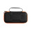 compatible Nintendo Switch 2 Mecha Double Layer Shockproof Portable Storage Bag(Black Orange) 1