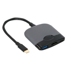 compatibile H0231 Stazione di ricarica portatile per cellulari/Nintendo Switch (nera e grigia)