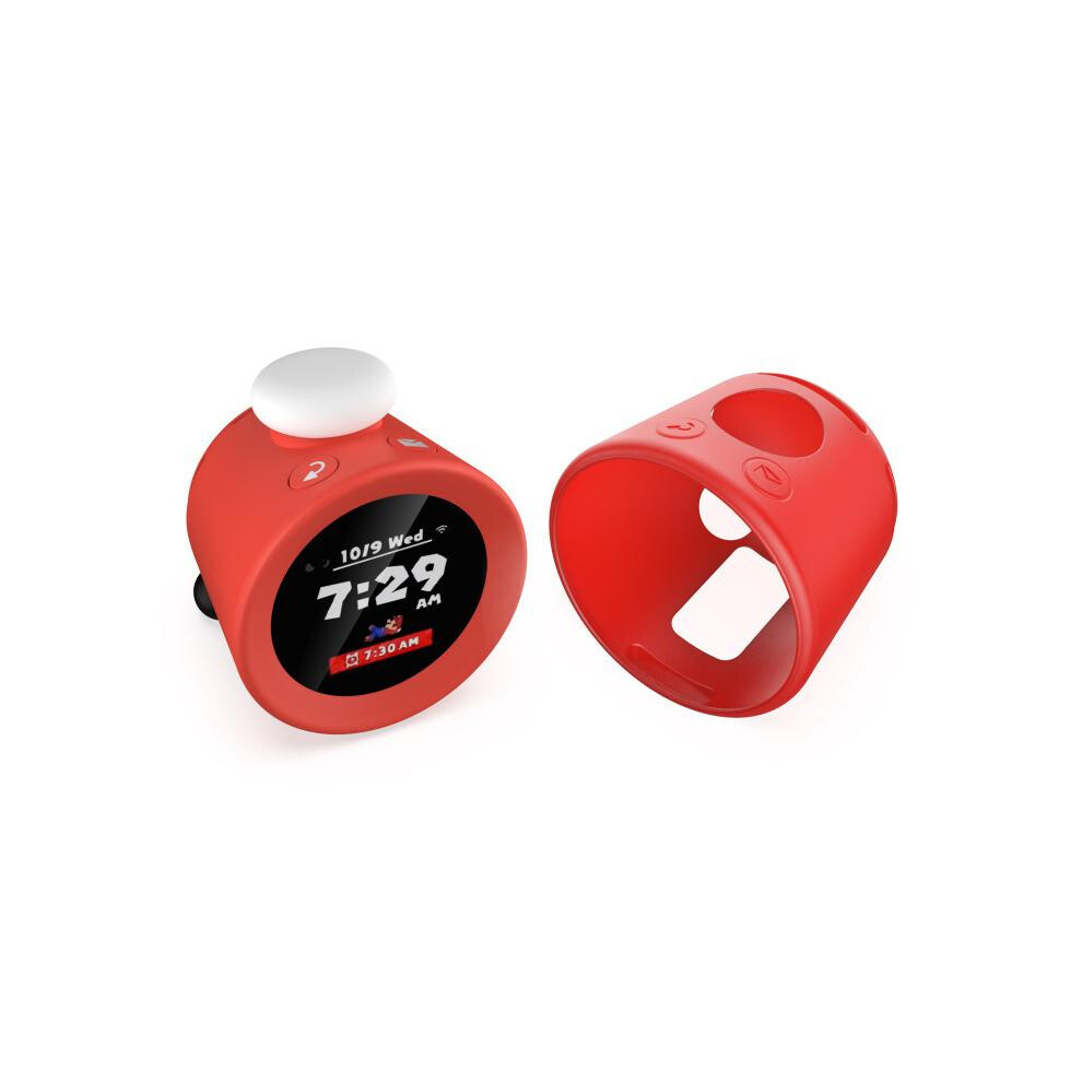 Silicone Protective Case Compatible Nintendo Sound Clock Alarmo Dobe Smart Motion Alarm Clock (Red) Red 6083684919756