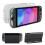 compatible Nintendo Switch 2 & Joy-Con Split Design Shell Plastic Protective Case With Kickstand Access(Transparent) 1