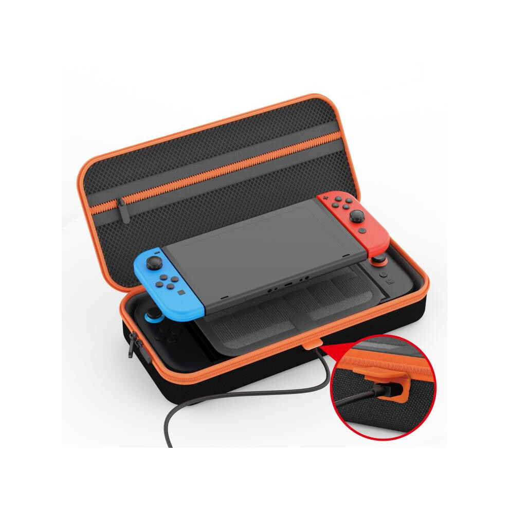 Compatible Nintendo Switch 2/Switch Ipega Pet Hard Shell Carrying Case With Built-In Charging Port 6083684918391