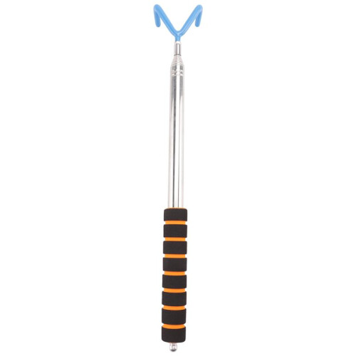 Disc  Retriever Disc  Grabber 10 Feet Portable Telescoping Pole with Durable Hook for Outdoor Flying Disc