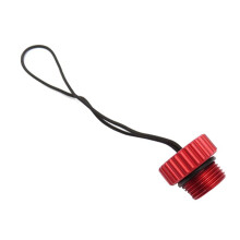 Scuba Diving DIN Valvola del Serbatoio Coperchio Filettato 5/8-14NPS Tappo Antipolvere Tappo Antipolvere Proteggi Serbatoio Regolatore Coperchio di