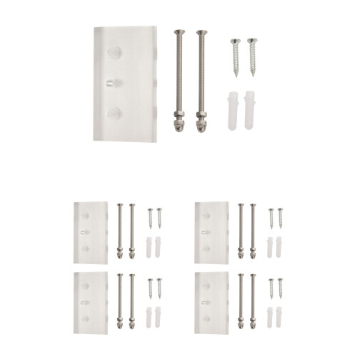 5X  Hanger Skateboard Wall Mount Deck Display Luxury Skateboard Storage Holder Rack