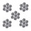 250 Pcs 10mm Diameter Steel  Bearings for Bicycle Hubs 1