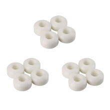 12PCS Skateboard Roues Roues PU Résilientes 52Mm X 32Mm pour Skateboard Deck Board Skate Wheels