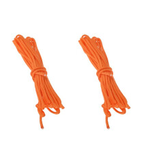 2X Paracord 550 FallskäRmsrep 7 Core Strand för KläTtring Camping SpäNne Rope Orange 25FT
