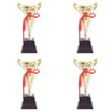 4pcs 12.6Inch Gold Trophy Cup for Sports Meeting Competitions Soccer Winner Team Awards and Competition Parties Favors