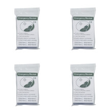 4X Rescue Emergency Blanket Space Thermal Survival Blanket Warm Blanket Thermal Insulation Sleeping Blanket 160x210cm