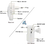 2025 Passage Alarm, Shop Bell, Wireless Alarm System With Motion Detector 2