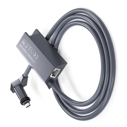 HK&Hanker Προσαρμογέας Ethernet Starlink, Κεραία Πιάτου, Κιτ Καλωδίου Τροφοδοσίας Δορυφορ 1