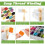 Embroidery Floss Organizer Storage Box Tools, 1 Bobbin Winde-R, 1 Removable 24 Compartments for  DIY Embroidery 3