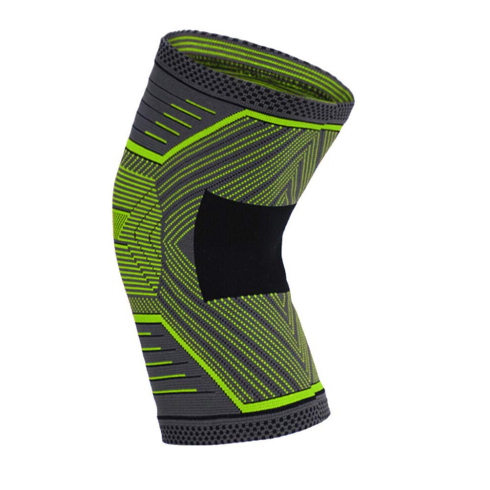 Knee Compression Sleeve with Impact Cushioning Pad, Breathable NonSlip Support for Sports and Arthritis Relief