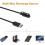 [Pack of 2] PLAUD Note AI Voice Recorder Charging Cable, PLAUD Note Voice Recorder Replacement Charging Cable USB-C Data Cable (3.3 ft/100 cm) 5