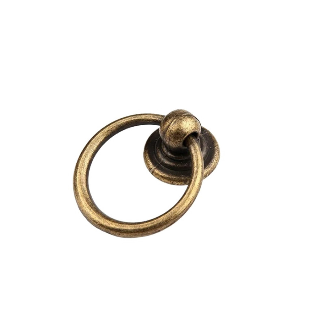 Antique Bronze Cabinet Knobs 3Pcs Vintage Drawer Pulls For Dresser Cupboard Furniture 9073542203421