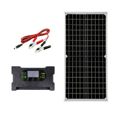 Pack of 2 High Efficiency 16W 12V Monocrystalline Solar Kit-30A