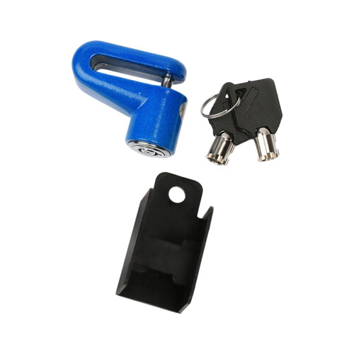 Disc Brakes Lock for Motorcycle Accessories Heavy Duty-blue