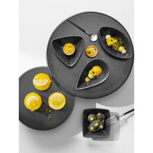 ASA Grande Nero Schälchen Dreieckig Black Iron 11cm