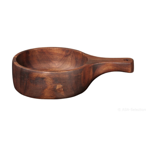 ASA Wood Holzschale mit Griff Akazie