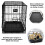 Actiaspet Dog Cage Black Foldable Pet Crate 3