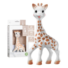 Sophie la Girafe Original Baby Teething Toy, 100% Natural Rubber, Phthalate-Free, Easy to Grip Baby Teether, Suitable for Newborn Babies, Handcrafted